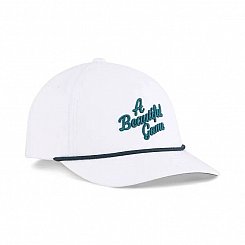 Puma Beautiful Game Cap - White Glow/Dark Myrtle