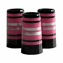 Ferrules - Set of 10 - Pink Donut