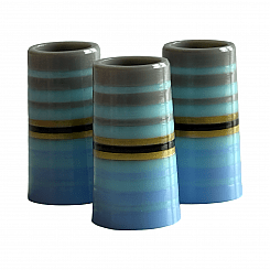 Ferrules - Set of 10 - Striped Sky