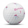 TaylorMade TP5 Pix Flamingo Ltd - White