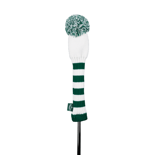 Callaway Pom Pom Fairwaywood Headcover - White/Green