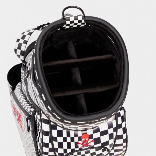 G/Fore Distorted Check Tour Staff Bag