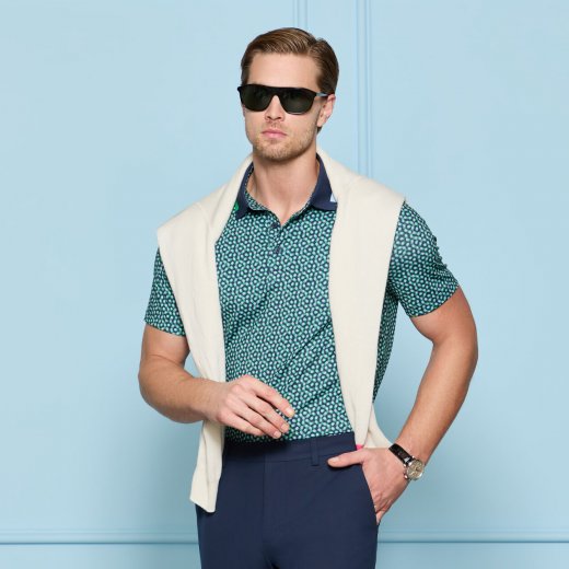 G/Fore 3/G'S TECH JERSEY POLO