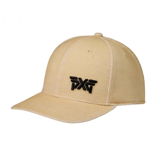 6-Panel Curved Bill Snapback Corduroy6-Panel Curved Bill Snapback Corduroy