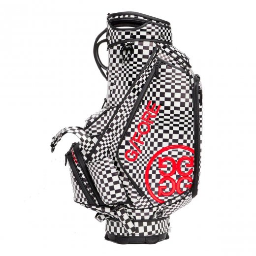 G/Fore Distorted Check Tour Staff Bag