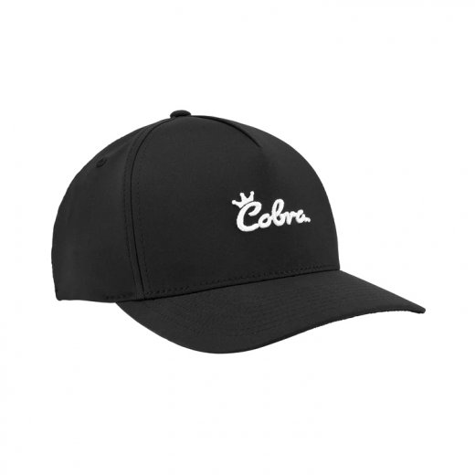 Cobra Small Crown Cap - Black