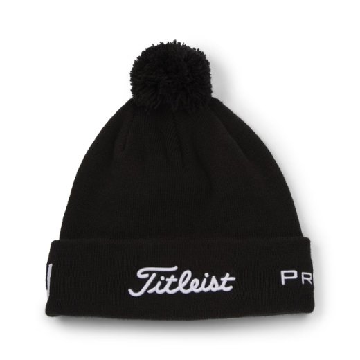 Titleist Tour Pom Pom - Beanie - Black