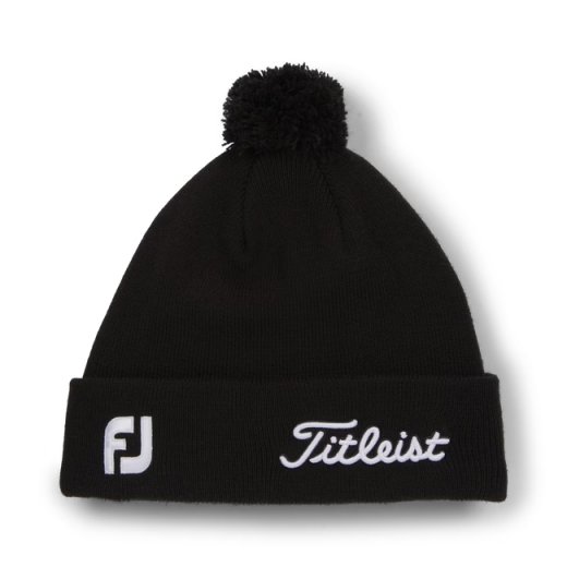 Titleist Tour Pom Pom - Beanie - Black