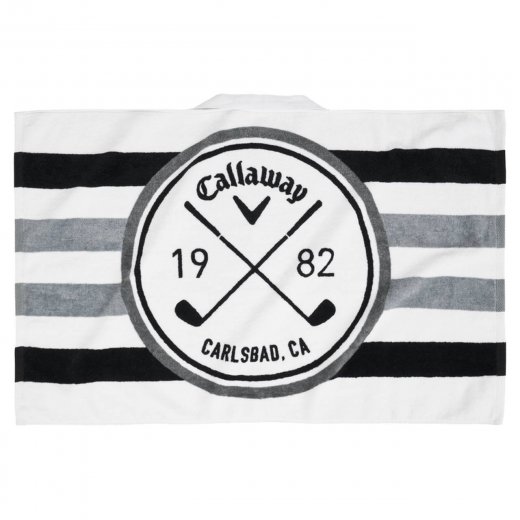 Callaway Tour Towel - White/Black